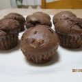 さあたん's cooksnap of when they made ココアマフィン.