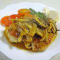 オレンジデイ's cooksnap of when they made 残りワインで★チキンマサラ風　.