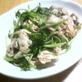ねっちゃんっ's cooksnap of when they made 三つ葉と豚肉のオイソ炒め.