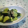 ばるぼあ's cooksnap of when they made ワンボウル☆あと一品にたたききゅうり.