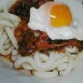 ボンタツ's cooksnap of when they made キムチのっけうどん.