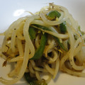 でびさや's cooksnap of when they made めっちゃ簡単　もやしピーマン炒め.
