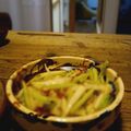 茶犬's cooksnap of when they made さっぱり！きゅうりと山芋の梅和え.