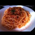 ★ウサギ＠野郎's cooksnap of when they made ケチャップで本格☆ツナトマトスパゲッティ.