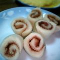KUMA子's cooksnap of when they made トーストdeちっちゃいシナモンロール風☆.