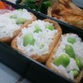 おんかめ's cooksnap of when they made あまから生姜風味揚げの家のおいなりさん.