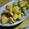 happyましゃ's cooksnap of when they made ☆鶏肉とカボチャの甘辛炒め煮☆.
