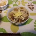 梨パフェ♪'s cooksnap of when they made 牛肉とごぼうの混ぜご飯.