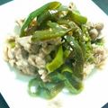 みっぺぴ's cooksnap of when they made ＊ルクエdeピーマンと豚肉の甘辛煮＊.