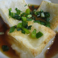 97K004's cooksnap of when they made 揚げだし餅　“めんつゆで！揚げ焼きOK”.