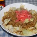 ゆみにゃむ's cooksnap of when they made ＋＠でつまみになる☆ソース焼きそば！.