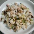 姉ぶた's cooksnap of when they made 塩焼きサバ＊炒飯.