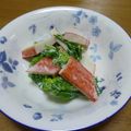 miyokok's cooksnap of when they made 旬野菜☆菜の花の辛子マヨ和え.