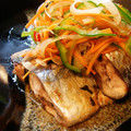 バナナざくろ's cooksnap of when they made さんまの南蛮風野菜のっけ盛り.