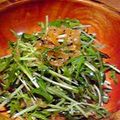 かめ凜's cooksnap of when they made 簡単なお酒のあて！中華クラゲと水菜サラダ.