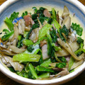 B子chan's cooksnap of when they made ほうれん草と舞茸のチーズ炒め.
