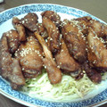 はる＊ゆぅmama's cooksnap of when they made 手羽先で♪おばあちゃんのから揚げ♪.