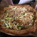 marilin36's cooksnap of when they made パイシートで手軽に　お好み焼き風キッシュ.
