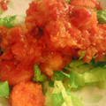 ∞おまみ∞'s cooksnap of when they made 簡単☆えびちり.