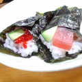 Natsutach's cooksnap of when they made 我家の☆手巻き寿司☆.