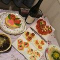 くう＆姫たん's cooksnap of when they made クリスマスディナー　カナッペ３種.
