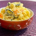 E吉☆'s cooksnap of when they made うちの味☆ズッキーニ入れて♪ポテトサラダ.