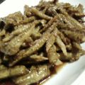 みにうに's cooksnap of when they made ぶきっちょさんのささがきで ごまごぼう.