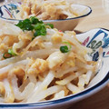 yappyパクパク's cooksnap of when they made 簡単♪　スイートチリもやし★マヨ卵のっけ.