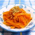 シャンプーハット's cooksnap of when they made 簡単☆にんじんだけ☆きんぴら.