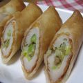 まじゅじゅ's cooksnap of when they made ねぎ塩ちくわ春巻き.