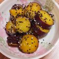 ぺんぺん号's cooksnap of when they made 和風?洋風?ホカホカ☆さつまいもの煮物.
