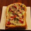 ベビーチョコ's cooksnap of when they made 簡単豪華✿喫茶店のピザトースト☆.