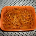 のすけのすけ's cooksnap of when they made たっぷりニンジンのウスターソース炒め.