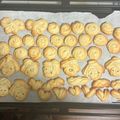 蒟蒻ゼリー's cooksnap of when they made 卵白1個とサラダ油で簡単絞り出しクッキー.