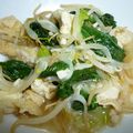 のすけのすけ's cooksnap of when they made ♪チンゲン菜ともやしのめんつゆ炒め♪.