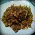Ｅ－１０'s cooksnap of when they made ごま油の風味★豚肉とえのき＆もやし炒め.
