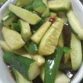 あずきっくす's cooksnap of when they made 簡単きゅうりの即席漬物♪箸休め・おつまみ.