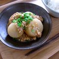 chirorian's cooksnap of when they made 大根のとろり鶏ミンチあんかけ☆☆.