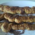 くうこうた's cooksnap of when they made トースターで、チュロ風焼きドーナツ。.