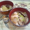 みかかめ's cooksnap of when they made 白菜と椎茸と豆腐の味噌汁.