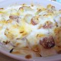 世界の亀山's cooksnap of when they made 牛乳でさっぱりなポテトのチーズ焼き.