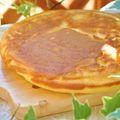 LittleBall's cooksnap of when they made チーズケーキのようなホットケーキ♪.