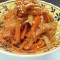 ナッチョポム's cooksnap of when they made ピリ辛☆ごぼうと人参のきんぴら.