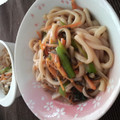 ゆづちゃま's cooksnap of when they made ネギと塩コンブで☆しっとり焼きうどん.