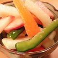 more4150's cooksnap of when they made 甘い＆辛い＆酸っぱい！台湾風漬けもの.
