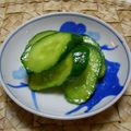 シナモンポット's cooksnap of when they made 超簡単、きゅうりのカラシ漬け.