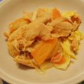 モカみゆきモモ's cooksnap of when they made 汁だくの白たき、白菜、豚肉コチジャン煮.