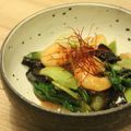 チョモチョモ's cooksnap of when they made えびと青梗菜の炒め物.