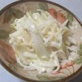 きらり流れ星's cooksnap of when they made 大根&ヤーコンとホタテのワサビマヨ和え.