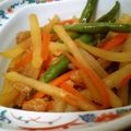 maruru-nn's cooksnap of when they made じゃがいものきんぴら☆トッピング２種.